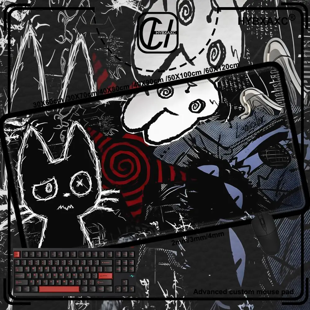 HYBXAXC Black Cat illustration XXL Large Office Game Table Mats Rubber Non-Slip Keyboard Mausepad HD Computer Long Desk Mat
HYBXAXC Black Cat illustration XXL Large Office Game Table Mats Rubber Non-Slip Keyboard Mausepad HD Computer Long Desk Mat
