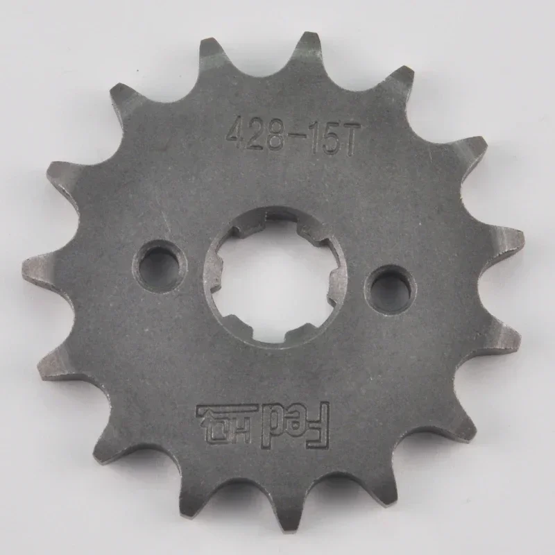 Motorcycle Front Sprocket 428 15T for Honda ST50 NSR75 92 MSX125 13-20 Z125 19-20 KD80 88-90 AE80 81-89 AR80 82-92 MAX100
Motorcycle Front Sprocket 428 15T for Honda ST50 NSR75 92 MSX125 13-20 Z125 19-20 KD80 88-90 AE80 81-89 AR80 82-92 MAX100