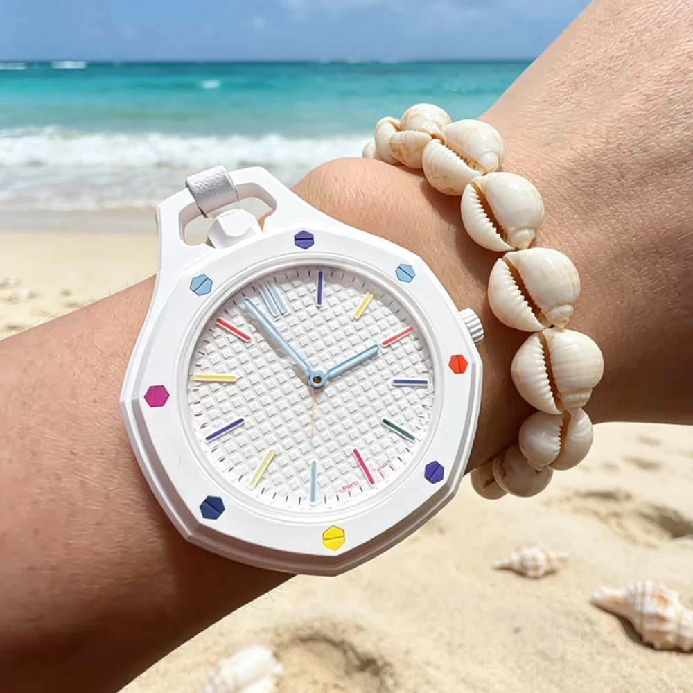 New Octagonal-Strap Men's Quartz Watches in Various Colors Women's Watches with Classic UniqueTrendy Pop Art Styles Removable
New Octagonal-Strap Men's Quartz Watches in Various Colors Women's Watches with Classic UniqueTrendy Pop Art Styles Removable