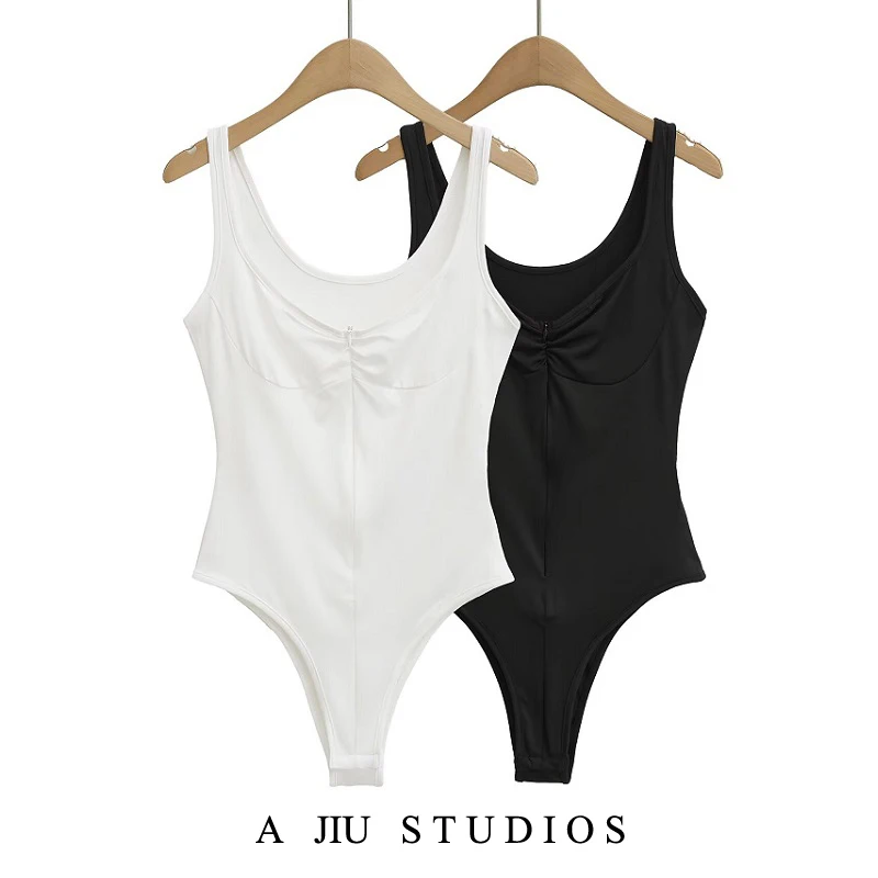 Sexy Pleated Waist Slimming One-Piece Summer New Sle Spicy Girl Slim Fit Versatile Vest Top Women's Street Sle High Waist...
Sexy Pleated Waist Slimming One-Piece Summer New Sle Spicy Girl Slim Fit Versatile Vest Top Women's Street Sle High Waist...