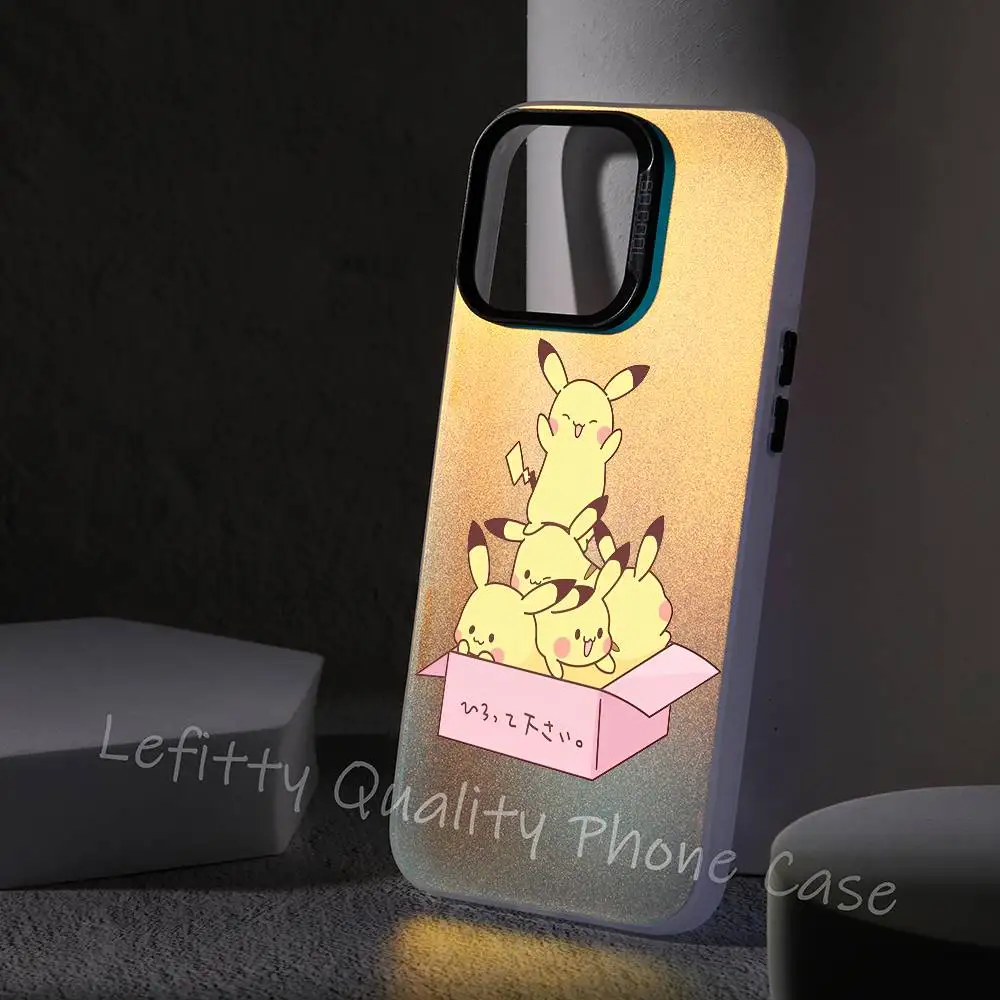 pink p-Pikachu Phone Case Laser Metallic For iPhone 16 15 14 13 12 11 Pro Max Matte Aurora Multicolor gradient Cover
pink p-Pikachu Phone Case Laser Metallic For iPhone 16 15 14 13 12 11 Pro Max Matte Aurora Multicolor gradient Cover