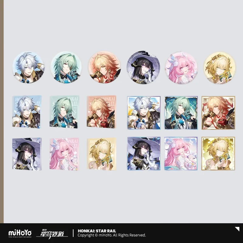 Presale Sunsyea Honkai Star Rail Official Merch miHoYo Original Authentic YZTGW Series Badge Ornament Phainon Anaxa Mydei
Presale Sunsyea Honkai Star Rail Official Merch miHoYo Original Authentic YZTGW Series Badge Ornament Phainon Anaxa Mydei