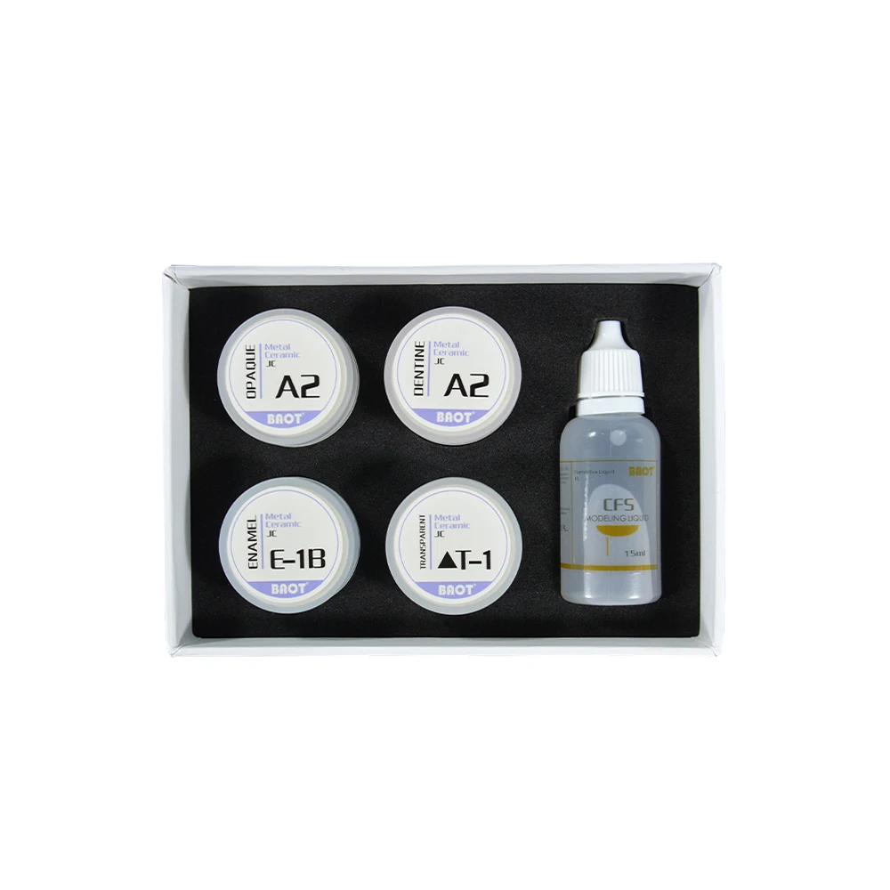 BAOT Metal Ceramic Porcelain Mini Kit Less Shrinkage Medical Devices Dentals Material Dentals Consumables BAOT Dentals Ceramics
BAOT Metal Ceramic Porcelain Mini Kit Less Shrinkage Medical Devices Dentals Material Dentals Consumables BAOT Dentals Ceramics