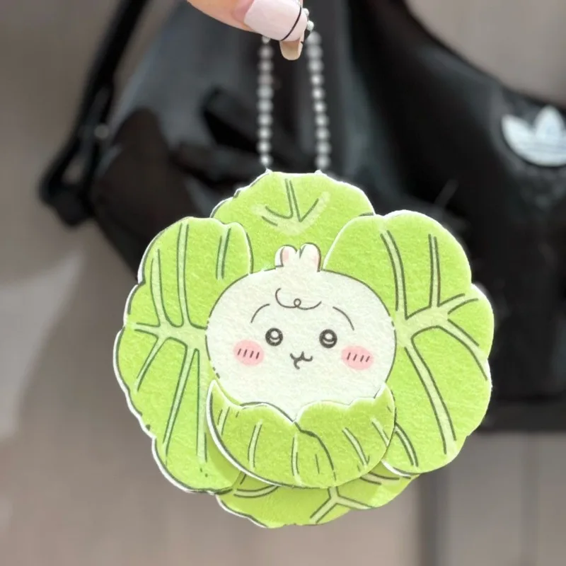 Cute Kawaii Anime Chiikawa Baby Cabbage Usagi Plush Keychain Bag Charm Handmade Felt Accessory Decoration Gift for Friends New
Cute Kawaii Anime Chiikawa Baby Cabbage Usagi Plush Keychain Bag Charm Handmade Felt Accessory Decoration Gift for Friends New
