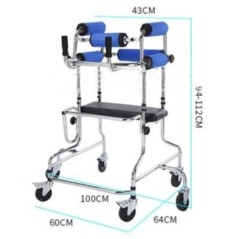 Rehabilitation of Hemiplegia Walker, Pediatric Walker for Children and Adults
Rehabilitation of Hemiplegia Walker, Pediatric Walker for Children and Adults