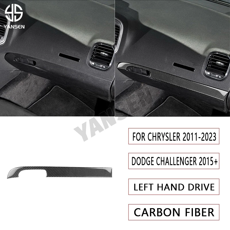Car Co-pilot Dashboard Panel Decorative Cover Sticker For Dodge Challenger 2015+ For Chrysler 2011-2023 Accessories
Car Co-pilot Dashboard Panel Decorative Cover Sticker For Dodge Challenger 2015+ For Chrysler 2011-2023 Accessories