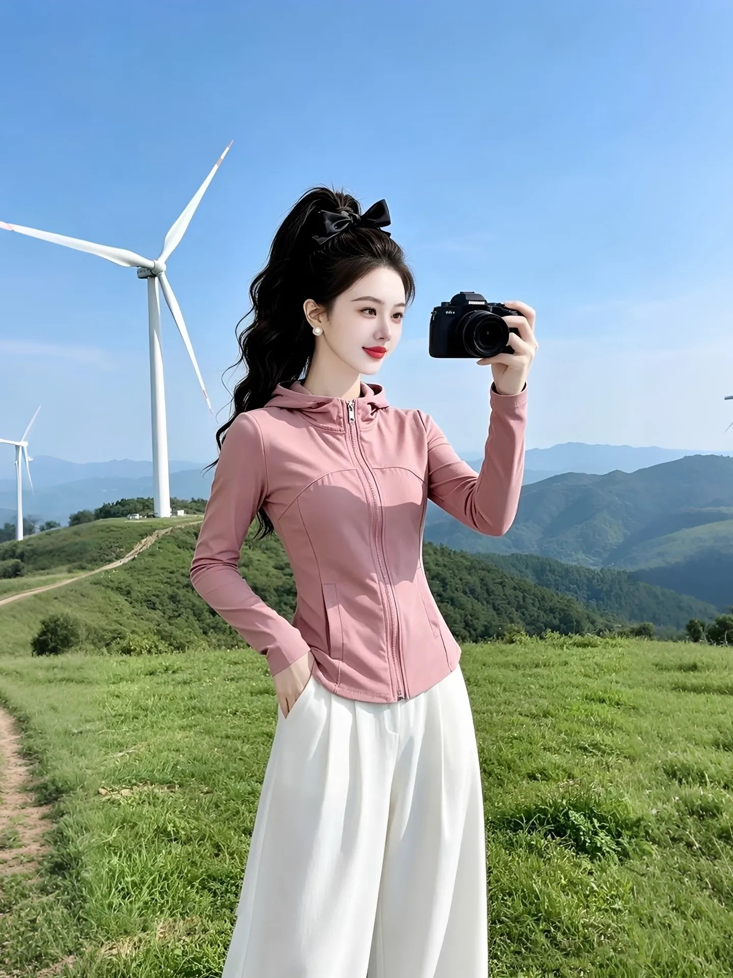 Summer 2026 Women's Pure Color Hooded Long Sleeve Jacket Thin Breathable Gentle Style Versatile Top Sunscreen Outerwear
Summer 2026 Women's Pure Color Hooded Long Sleeve Jacket Thin Breathable Gentle Style Versatile Top Sunscreen Outerwear