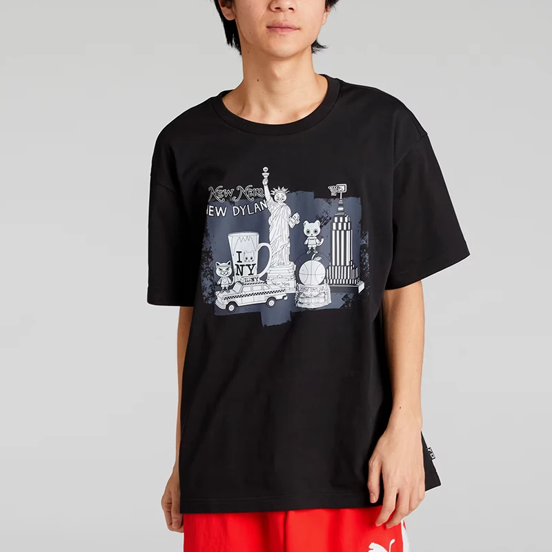 Puma Authentic Summer Style Men's Women's Pattern Loose Casual Breathable T-Shirt 633168-01
Puma Authentic Summer Style Men's Women's Pattern Loose Casual Breathable T-Shirt 633168-01