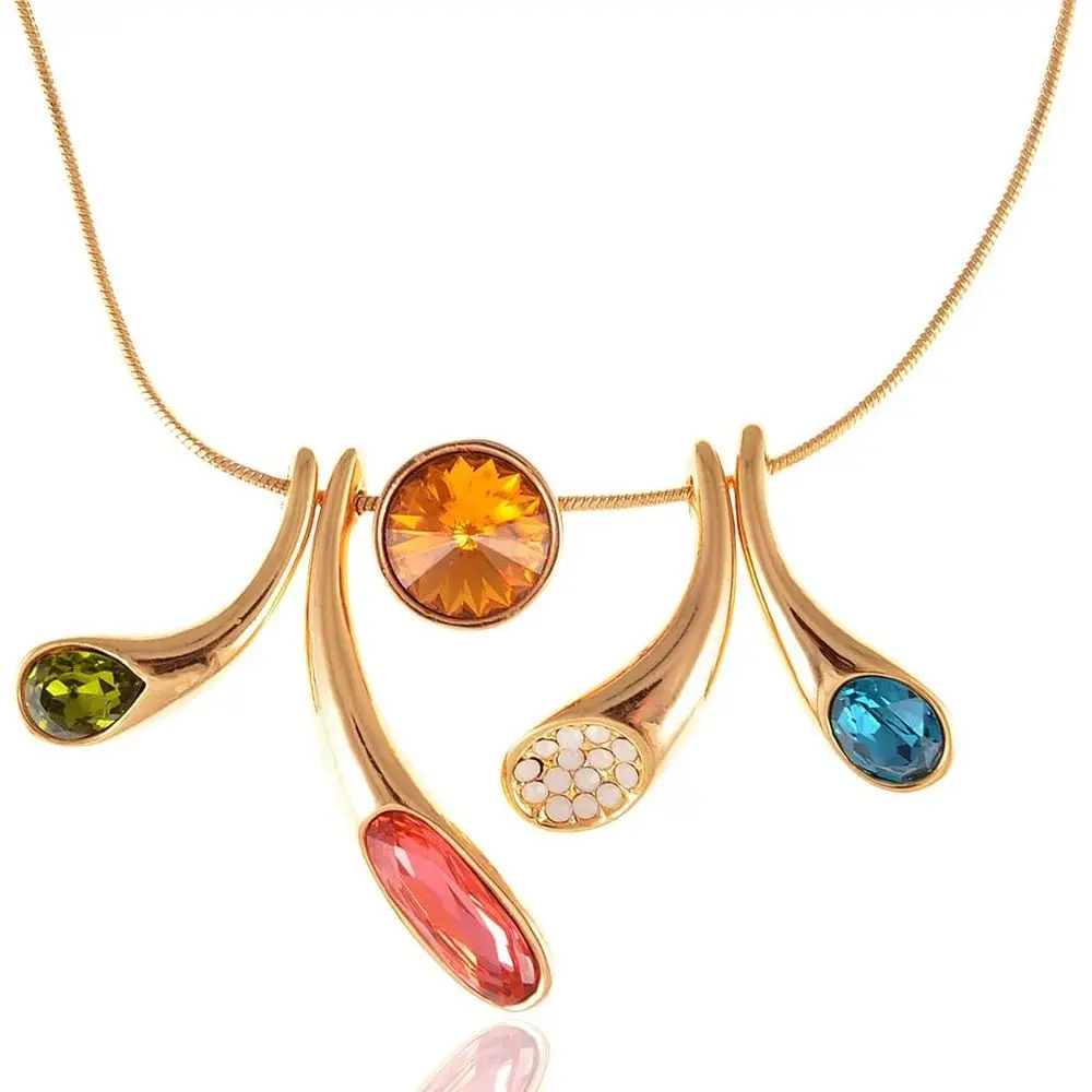 Alin Tone Crystal Abstract Tusk Horn Signal Light Art Bead klace
Alin Tone Crystal Abstract Tusk Horn Signal Light Art Bead klace