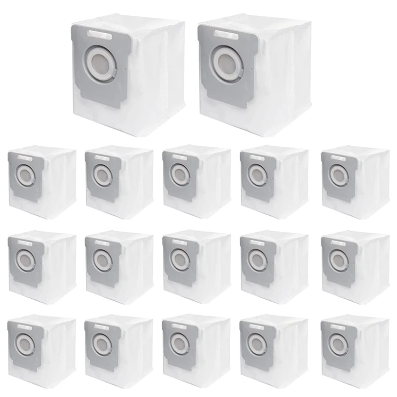 17 упаковок вакуумных пакетов для Irobot Roomba Bags I7 I7+ I3 I3+ I4 I4+ I6 I6+ I8 I8+ J7 J7+/Plus S9 S9+ I & S & J Series Parts
17 упаковок вакуумных пакетов для Irobot Roomba Bags I7 I7+ I3 I3+ I4 I4+ I6 I6+ I8 I8+ J7 J7+/Plus S9 S9+ I & S & J Series Parts