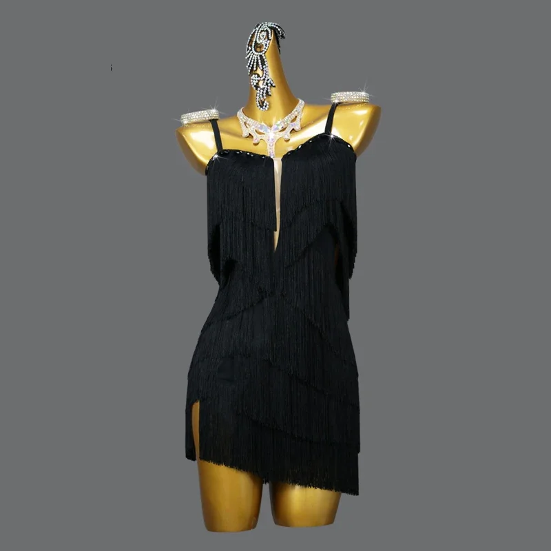 New Black Latin Dance Dress Senior Competition Sexy Sport Party clothing Women Large Size Custom Short Skirt For Grls Stage Prom
New Black Latin Dance Dress Senior Competition Sexy Sport Party clothing Women Large Size Custom Short Skirt For Grls Stage Prom