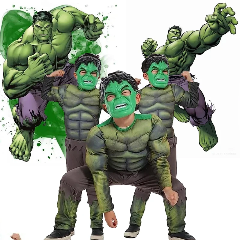 children Hulk Muscle Costume Superhero Hulk Cosplay costume for Carnival Parade Carnival Party Dress Up Birthday Holiday Gift
children Hulk Muscle Costume Superhero Hulk Cosplay costume for Carnival Parade Carnival Party Dress Up Birthday Holiday Gift