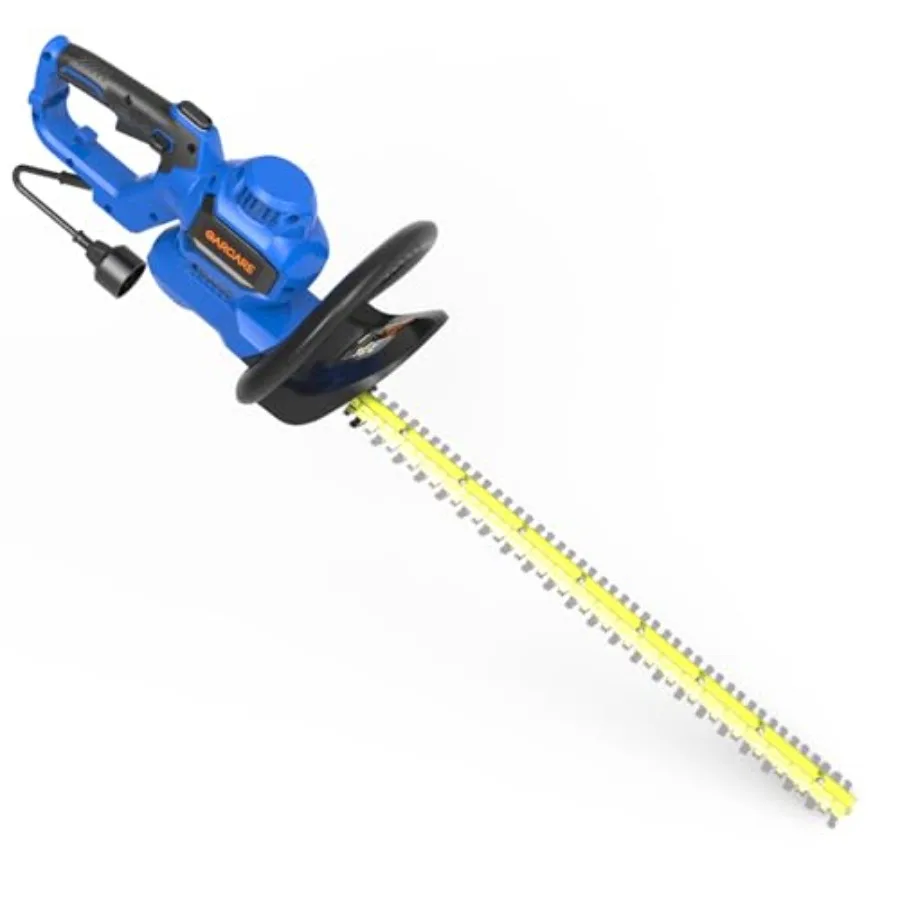 4.5Amp Corded Electric Hedge Trimmer with 24 Dual-Action Blade 0.7 Cutting Capacity Lightweight Design and Adjustable Handle fo
4.5Amp Corded Electric Hedge Trimmer with 24 Dual-Action Blade 0.7 Cutting Capacity Lightweight Design and Adjustable Handle fo
