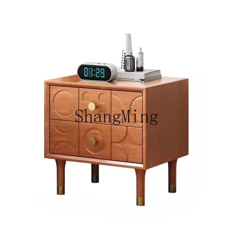 ZYH medieval style bedside solid wood cabinet simple modern art retro solid wood carving flower bedside cabinet
ZYH medieval style bedside solid wood cabinet simple modern art retro solid wood carving flower bedside cabinet
