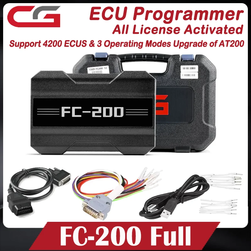 Программатор ECU FC200, версия с полным заполнением, с активацией лицензии, поддержка 4200 ECU и 3 режима работы, обновление AT200
Программатор ECU FC200, версия с полным заполнением, с активацией лицензии, поддержка 4200 ECU и 3 режима работы, обновление AT200