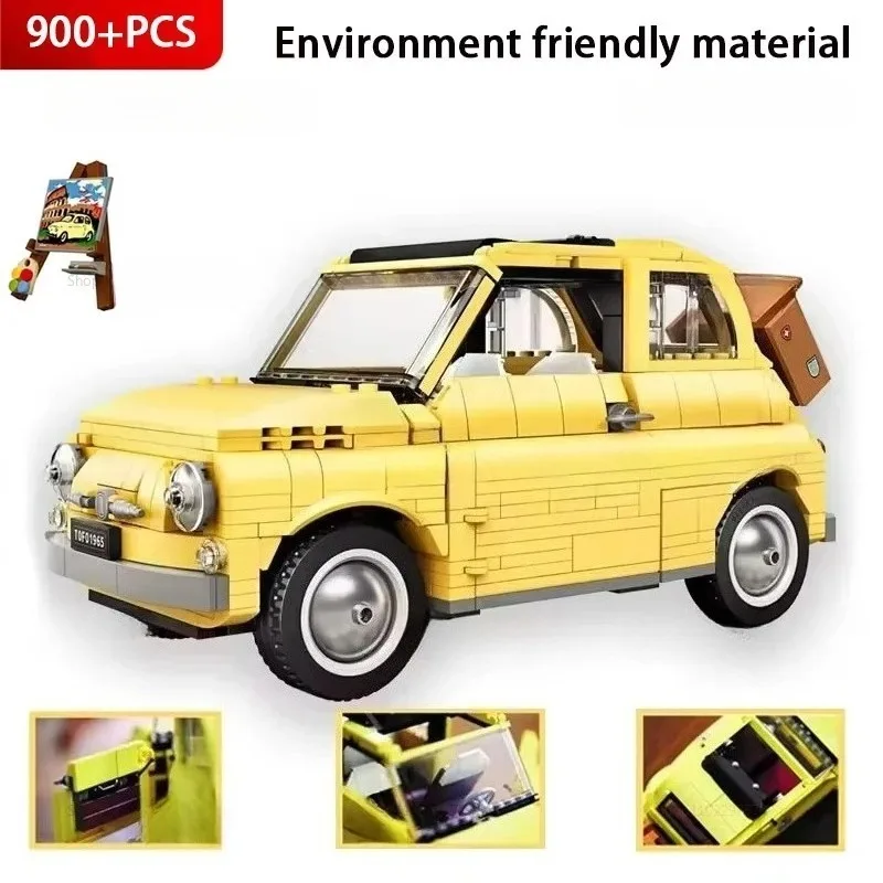 New Technical Building Blocks Classic DIY Yellow Car Model 900+PCS Creator Assemble Vehicle Bricks Toys For Children Gifts
New Technical Building Blocks Classic DIY Yellow Car Model 900+PCS Creator Assemble Vehicle Bricks Toys For Children Gifts