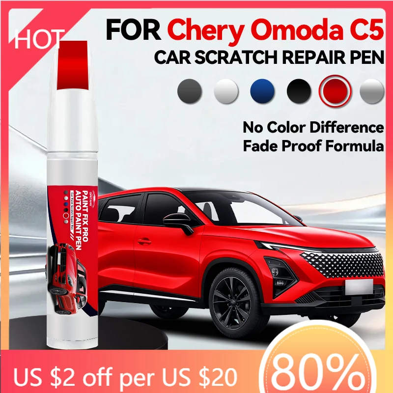 Vehicle Dedicated Exclusive For Chirey Chery Omoda C5 2022-2025 S21 Paint Repair Pen Touch Up Scratch Remover DIY Auto Accessori
Vehicle Dedicated Exclusive For Chirey Chery Omoda C5 2022-2025 S21 Paint Repair Pen Touch Up Scratch Remover DIY Auto Accessori