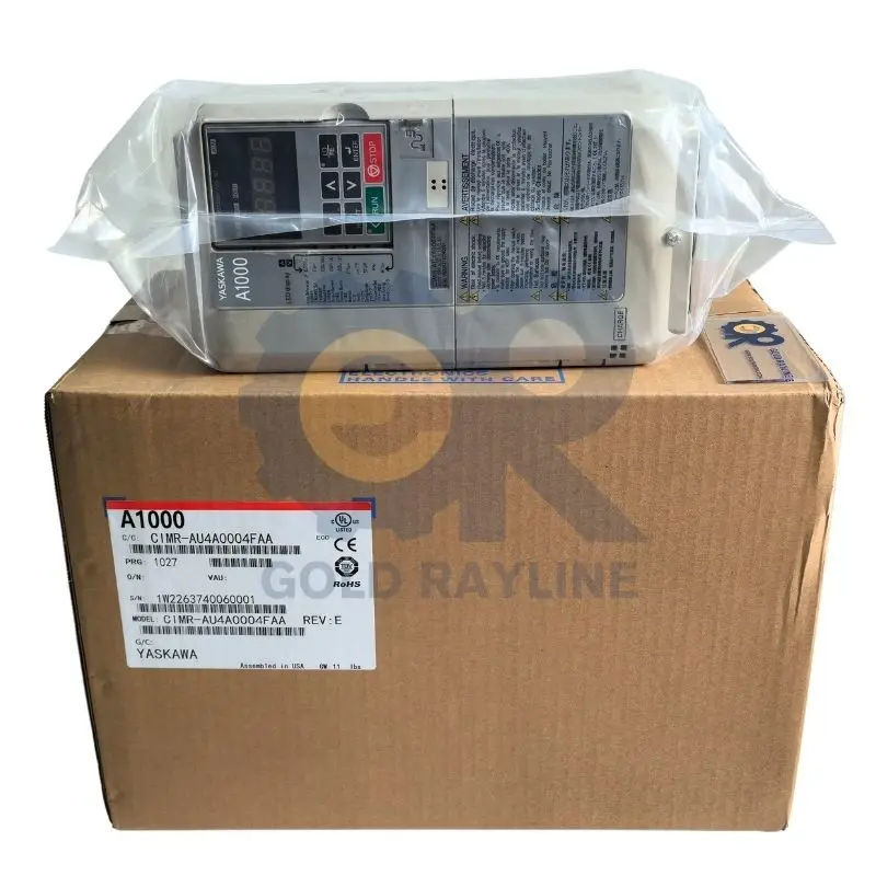New Yaskawa CIMR-AU4A0004FAA Inverter 1 Year Warranty In Stock
New Yaskawa CIMR-AU4A0004FAA Inverter 1 Year Warranty In Stock