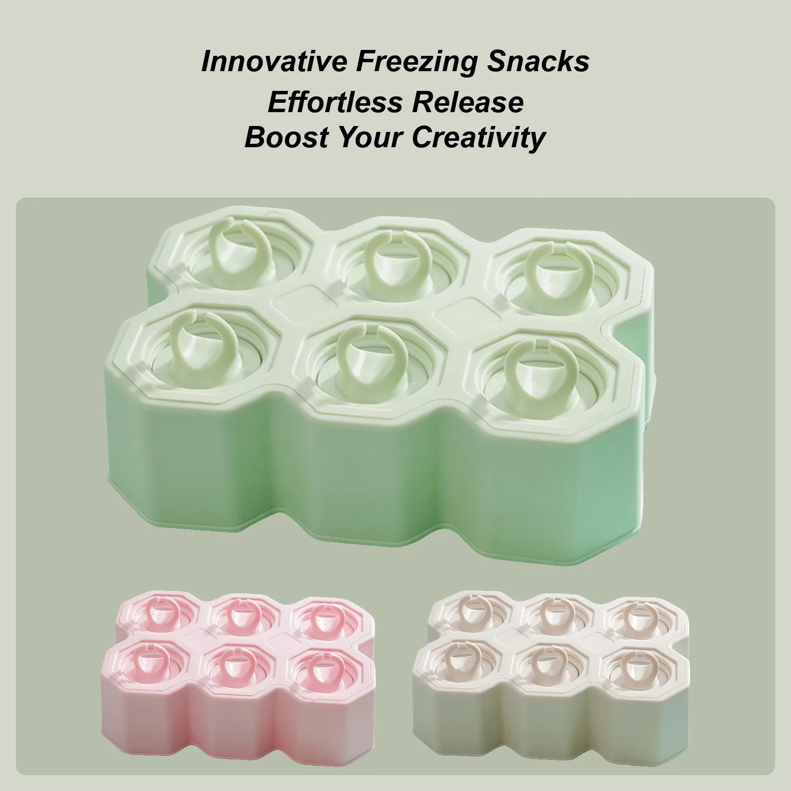Ice Pop Molds Reusable Freezer Pop Molds Ice Pop Maker with Easy Release 6 Grid Popsicles Molds for Freezer Popsicles Ice Cream
Ice Pop Molds Reusable Freezer Pop Molds Ice Pop Maker with Easy Release 6 Grid Popsicles Molds for Freezer Popsicles Ice Cream