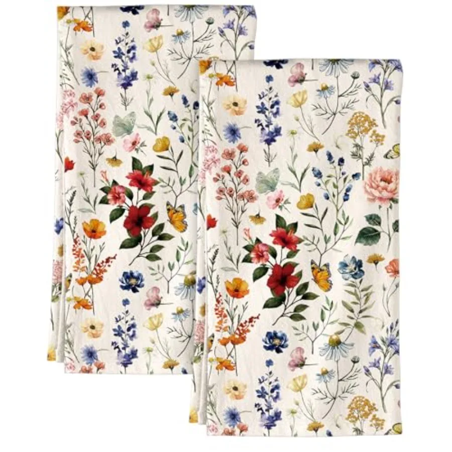 Набор кухонных полотенец Flour Sack из 2 пружинных кухонных полотенец с подвесной петлей 18x26 дюймов, впитывающие многоразовые хлопчатобумажные салфетки для чистки
Набор кухонных полотенец Flour Sack из 2 пружинных кухонных полотенец с подвесной петлей 18x26 дюймов, впитывающие многоразовые хлопчатобумажные салфетки для чистки