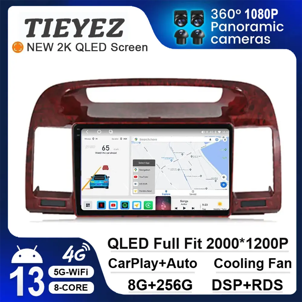 Android 13 For Toyota Camry 5 2002 2003 2004 2005 2006 Car Radio Multimedia Video Player Navigation GPS Head Unit No 2 Din DVD
Android 13 For Toyota Camry 5 2002 2003 2004 2005 2006 Car Radio Multimedia Video Player Navigation GPS Head Unit No 2 Din DVD