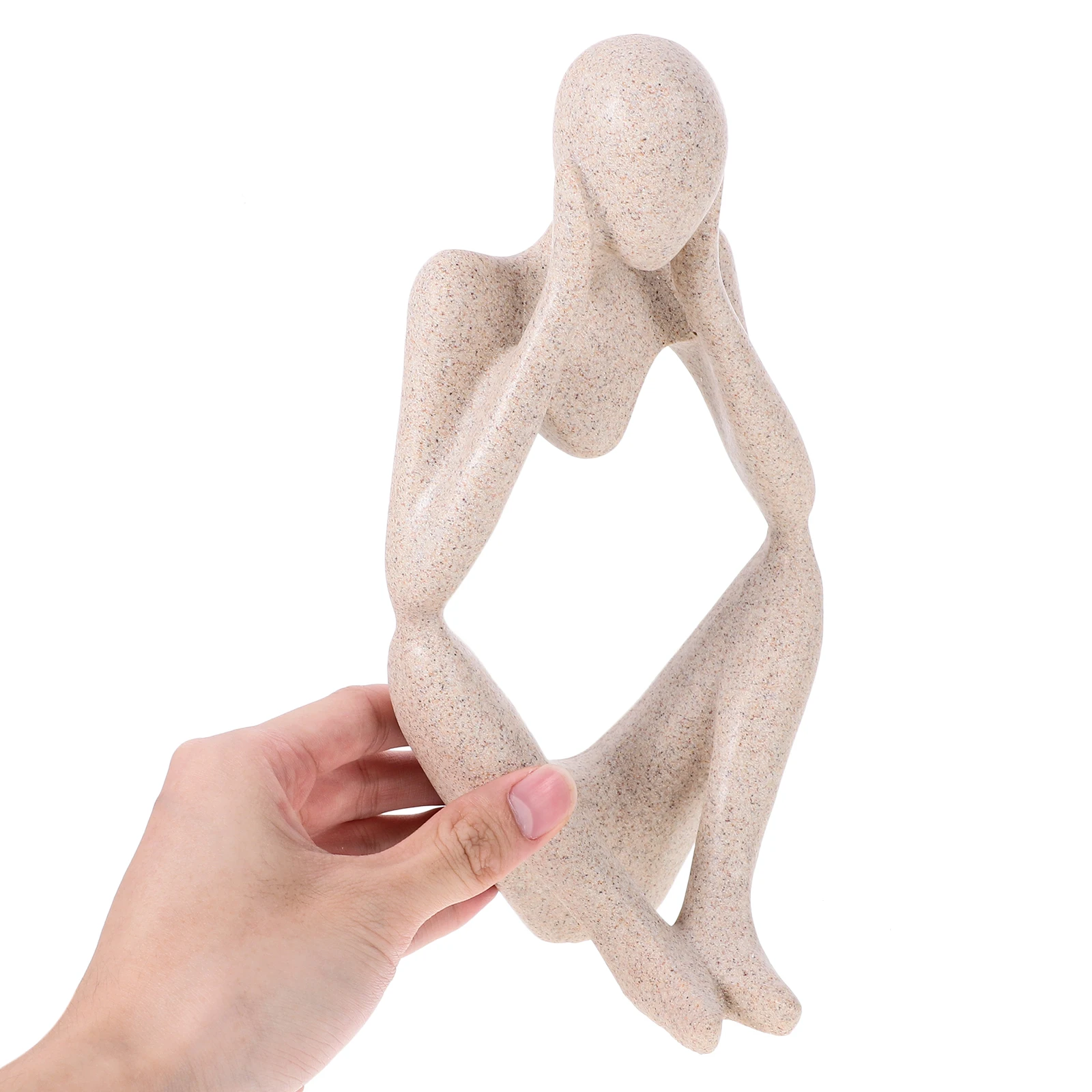 Resin Thinker Sculpture Modern Abstract Minimalist Statue for Office Desk Home and Shelf Decor Thinker Abstract Sculpture
Resin Thinker Sculpture Modern Abstract Minimalist Statue for Office Desk Home and Shelf Decor Thinker Abstract Sculpture