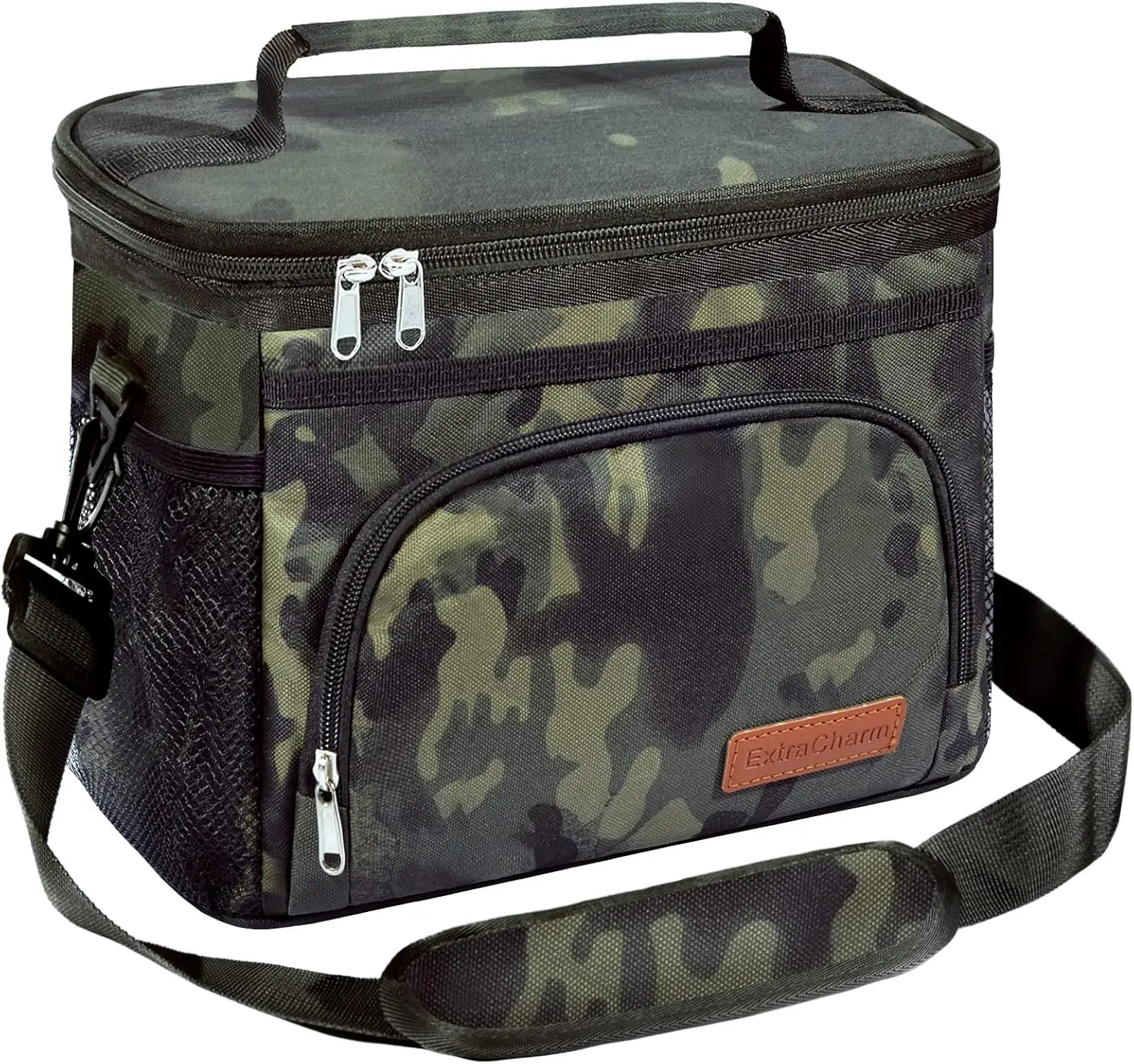 Insulated Lunch Bag for Women/Men - Reusable Lunch Box for Office Picnic Hiking Beach - Leakproof Cooler Tote Bag Organizer with Adjustable Shoulder Strap for Adults-Black Camo
Insulated Lunch Bag for Women/Men - Reusable Lunch Box for Office Picnic Hiking Beach - Leakproof Cooler Tote Bag Organizer with Adjustable Shoulder Strap for Adults-Black Camo