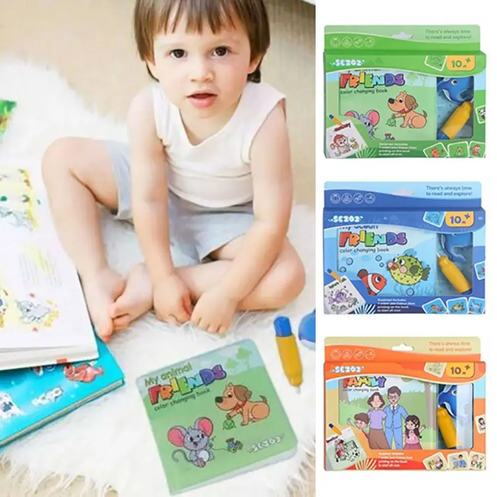 Waterproof Bath Book Reusable Early Education Puzzle Book Water Painting Book Toddler Toy Infant Toy Water Drawing Book
Waterproof Bath Book Reusable Early Education Puzzle Book Water Painting Book Toddler Toy Infant Toy Water Drawing Book
