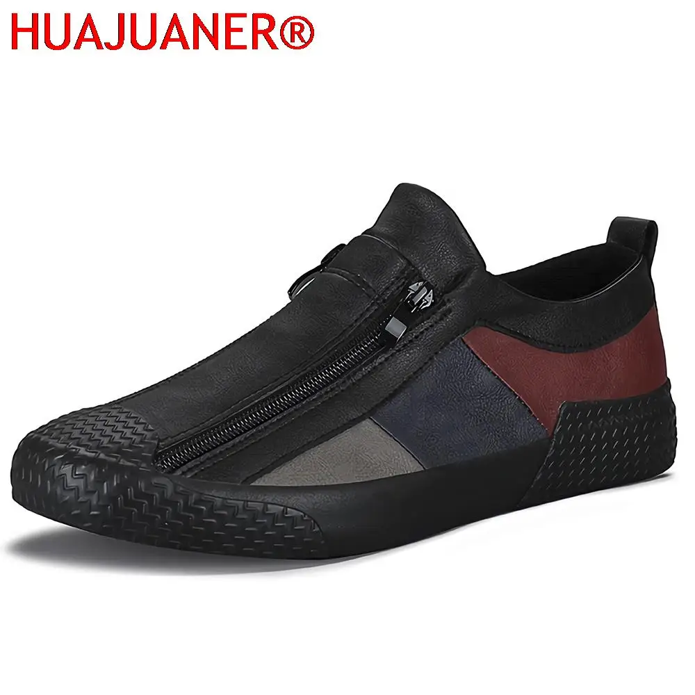 Men Leather Shoes New Men's Vulcanized Shoes Spring Designer Sneakers Breathable Men Loafers Shoes Soft Sole Comfort Casual Shoe
Men Leather Shoes New Men's Vulcanized Shoes Spring Designer Sneakers Breathable Men Loafers Shoes Soft Sole Comfort Casual Shoe