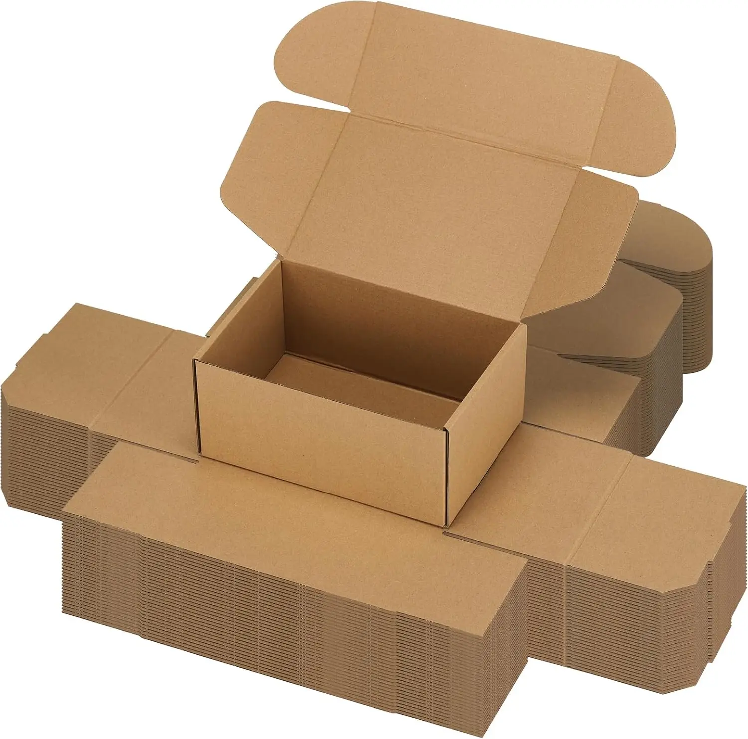 9x6x4 Inch Shipping Boxes Set of 30, Brown Corrugated Cardboard Mailers for Small Business Packaging, Mailing, Gift Wrapping
9x6x4 Inch Shipping Boxes Set of 30, Brown Corrugated Cardboard Mailers for Small Business Packaging, Mailing, Gift Wrapping