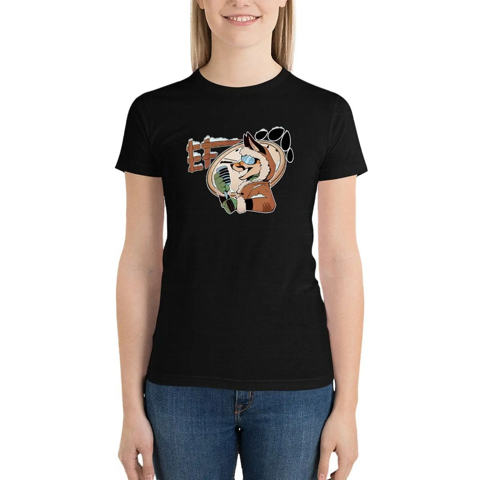 Eurofurence Online 2021 (Frozen in Time) T-Shirt anime clothes animal print shirt for girls plus size tops cat shirts for Women
Eurofurence Online 2021 (Frozen in Time) T-Shirt anime clothes animal print shirt for girls plus size tops cat shirts for Women