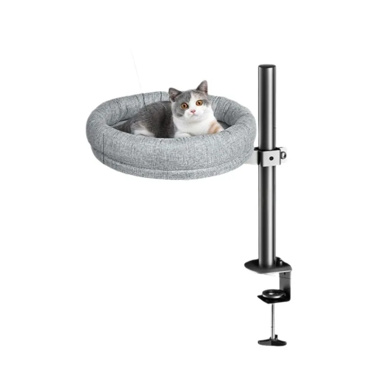 Cat table bed Cat nest Round cat bed Cat's desk Cat 360 ° rotation Adjustable height
Cat table bed Cat nest Round cat bed Cat's desk Cat 360 ° rotation Adjustable height