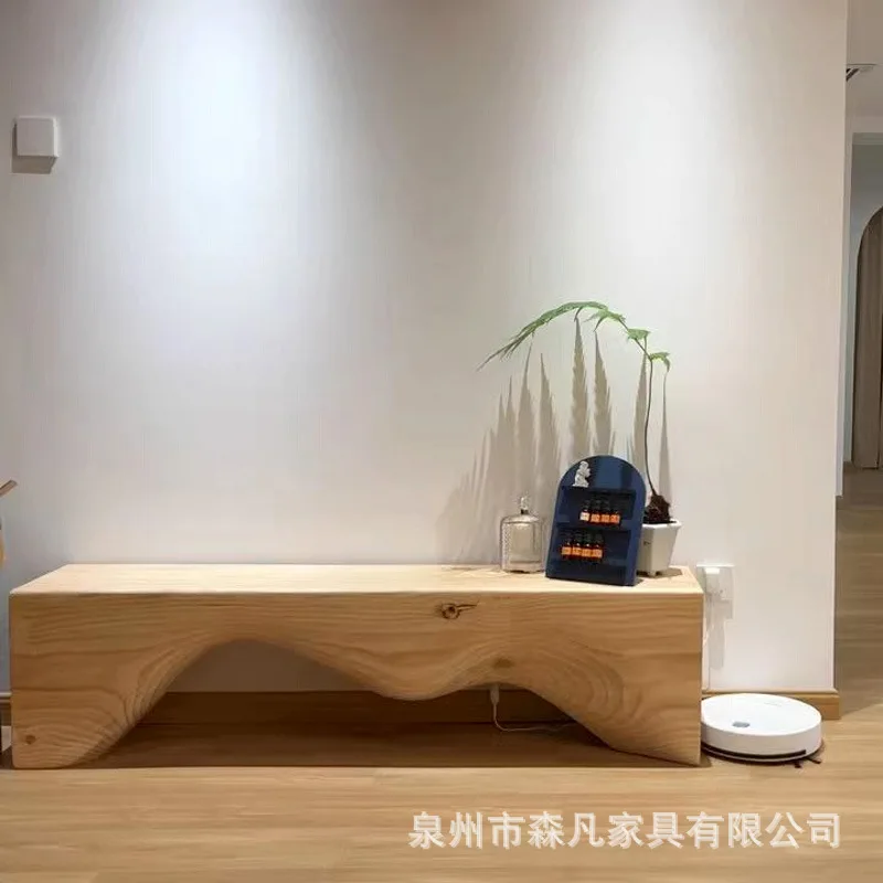 LOFT log whole wood curved bench waiting rest area bench bench shoe
LOFT log whole wood curved bench waiting rest area bench bench shoe