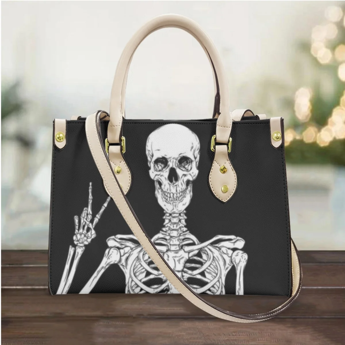 Skull Women Handbags Luxury Leather Black Cross Body Bags for Female Hand Bag and Purse Top-handle Casual Messenger Bags Mujer
Skull Women Handbags Luxury Leather Black Cross Body Bags for Female Hand Bag and Purse Top-handle Casual Messenger Bags Mujer