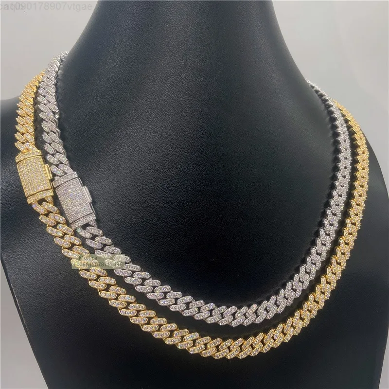 8mm One Row High Quality Luxury Jewelry Iced Out Vvs1 Moissanite Cuban Link Chain Chocker
8mm One Row High Quality Luxury Jewelry Iced Out Vvs1 Moissanite Cuban Link Chain Chocker