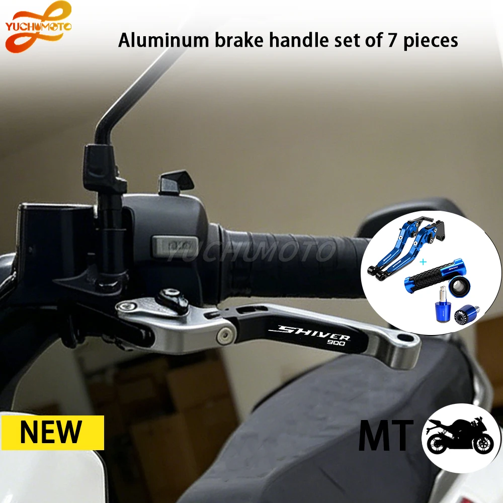 Handle Bar Grip Ends For Aprilia Shiver 900 2007-2020 Motorcycle CNC Extendable Adjustable Folding Brake Clutch Levers
Handle Bar Grip Ends For Aprilia Shiver 900 2007-2020 Motorcycle CNC Extendable Adjustable Folding Brake Clutch Levers