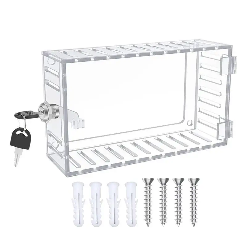 Thermostat Cover Universal Thermostat Lock Box With Key Transparent Large Thermostat Protector On Wall Fits Thermostats
Thermostat Cover Universal Thermostat Lock Box With Key Transparent Large Thermostat Protector On Wall Fits Thermostats