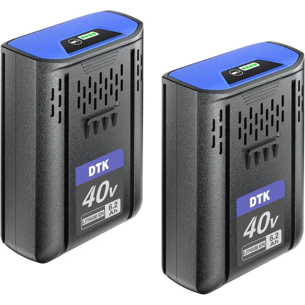 Replacement or Kobalt 40V Battery 6200mAh CordlPower Tool Battery KPM1040A-03, KM-1640-06, KM 4040-06,2 Packs
Replacement or Kobalt 40V Battery 6200mAh CordlPower Tool Battery KPM1040A-03, KM-1640-06, KM 4040-06,2 Packs