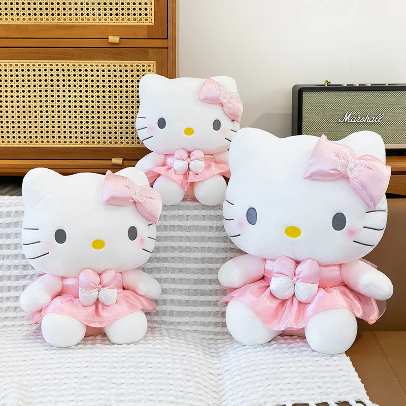 30CM Cartoon Hello Kitty Bow Plush Doll PP Cotton Filled Pillow Kawaii Sofa Cushion Decoration Ornament Gift for Friends
30CM Cartoon Hello Kitty Bow Plush Doll PP Cotton Filled Pillow Kawaii Sofa Cushion Decoration Ornament Gift for Friends