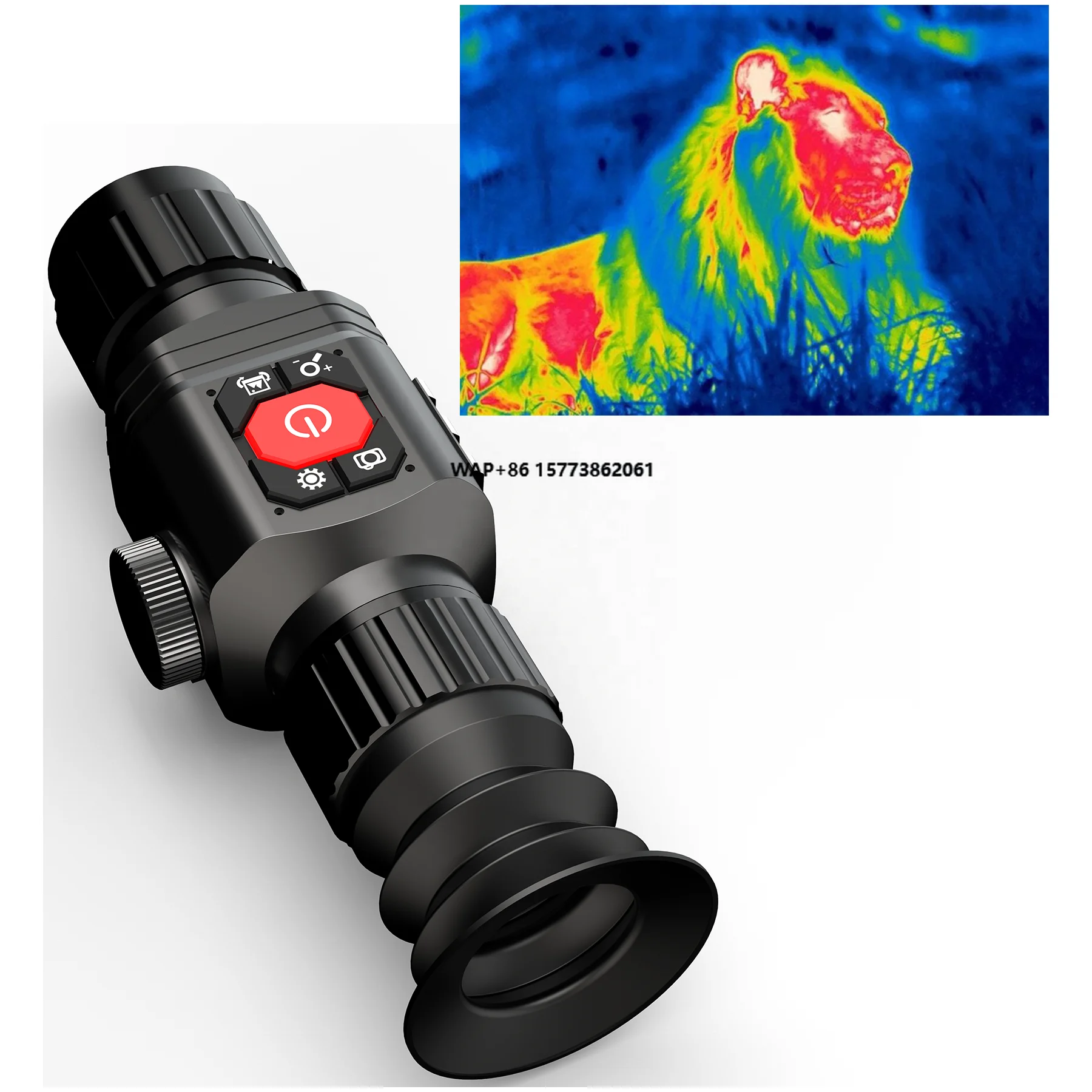 Long Range 35mm Infrared Sight Night Vision Thermic Imager Optics Sight Monocular Hunting Thermal Scope for Hunter 284*288
Long Range 35mm Infrared Sight Night Vision Thermic Imager Optics Sight Monocular Hunting Thermal Scope for Hunter 284*288