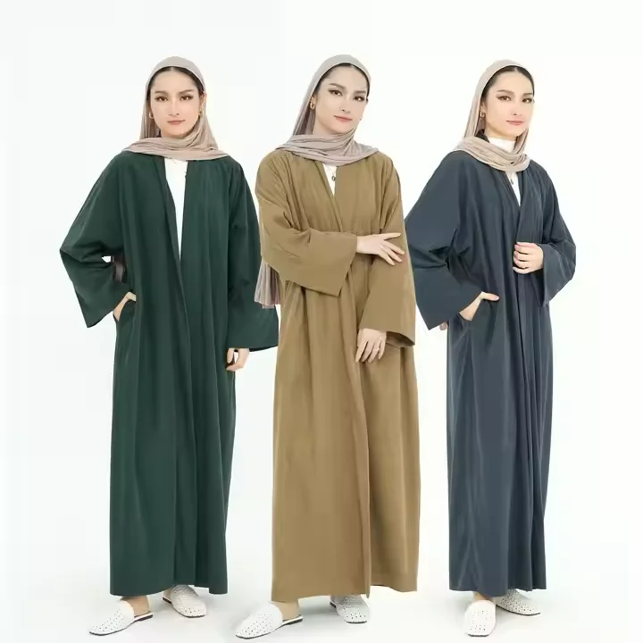 Autumn Winter Corduroy Kimono Cardigan Women Muslim Maxi Dress Dubai Open Abaya Kebaya Islam Clothing Ramadan Caftan Femme Robe
Autumn Winter Corduroy Kimono Cardigan Women Muslim Maxi Dress Dubai Open Abaya Kebaya Islam Clothing Ramadan Caftan Femme Robe