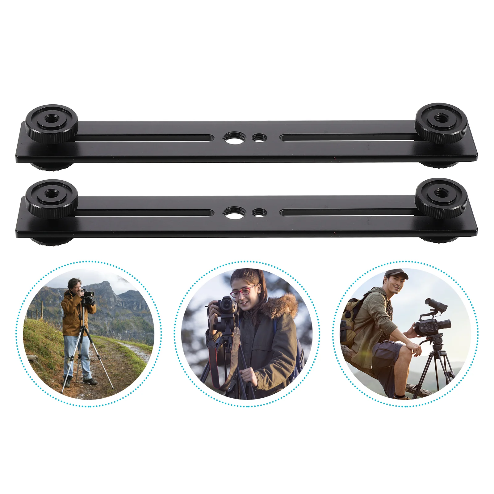 2 PCS Boom Dual Flash Bracket Microphone Extension for Adjustable Aluminum Alloy
2 PCS Boom Dual Flash Bracket Microphone Extension for Adjustable Aluminum Alloy