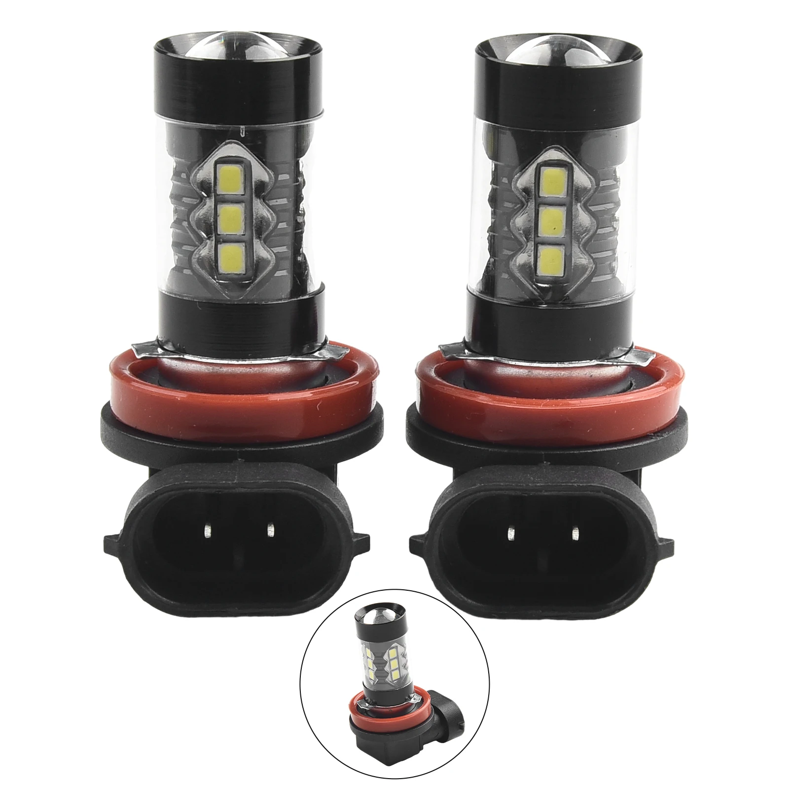 Car Light Accessories Headlights Fog Driving Bulbs H8 H11 LED High Quality 12V-24V DC 2Pcs 6000K High Power Lamp Fog Light White
Car Light Accessories Headlights Fog Driving Bulbs H8 H11 LED High Quality 12V-24V DC 2Pcs 6000K High Power Lamp Fog Light White