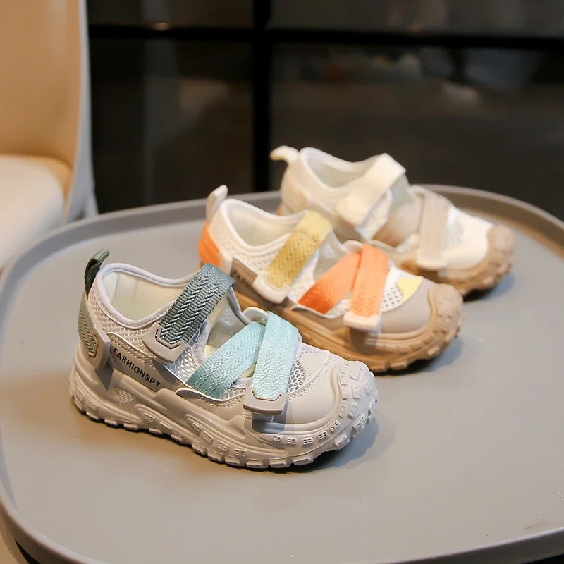 Children Casual Shoes for Girls 2025 Summer New Fashionable Korean Style Soft Bottom Breathable School Air-mesh Sports Dandals
Children Casual Shoes for Girls 2025 Summer New Fashionable Korean Style Soft Bottom Breathable School Air-mesh Sports Dandals