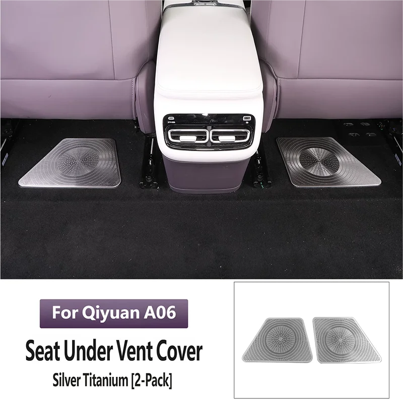 For Changan Qiyuan Nevo A06 2026 2027 Special Air Vent Anti-block Protective Cover Underseat Vent Grille Interior Sticker
For Changan Qiyuan Nevo A06 2026 2027 Special Air Vent Anti-block Protective Cover Underseat Vent Grille Interior Sticker