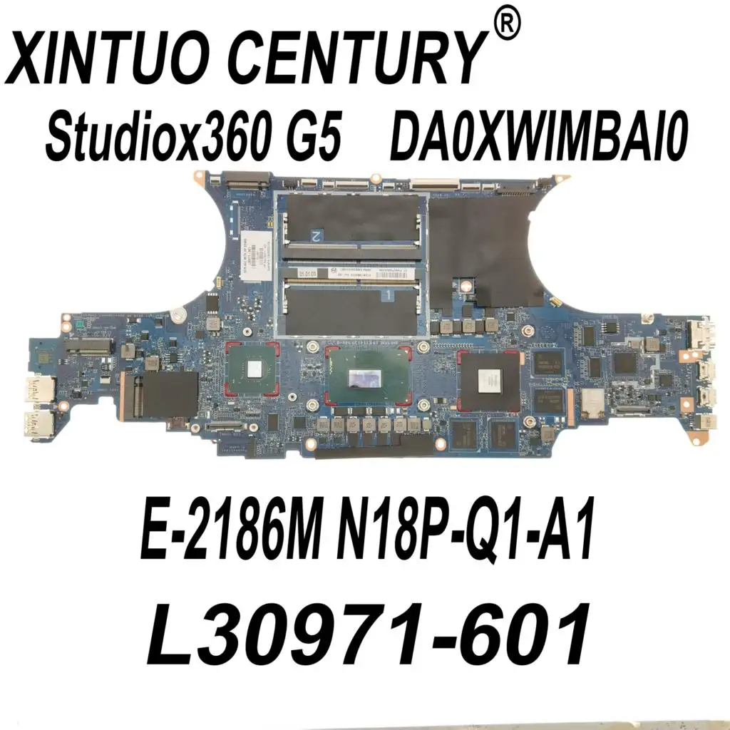 L30971-601 L30971-001 for HP Zbook Studio X360 G5 Laptop Motherboard with E-2186M N18P-Q1-A1 DA0XWIMBAI0 Motherboard 100% Tested
L30971-601 L30971-001 for HP Zbook Studio X360 G5 Laptop Motherboard with E-2186M N18P-Q1-A1 DA0XWIMBAI0 Motherboard 100% Tested