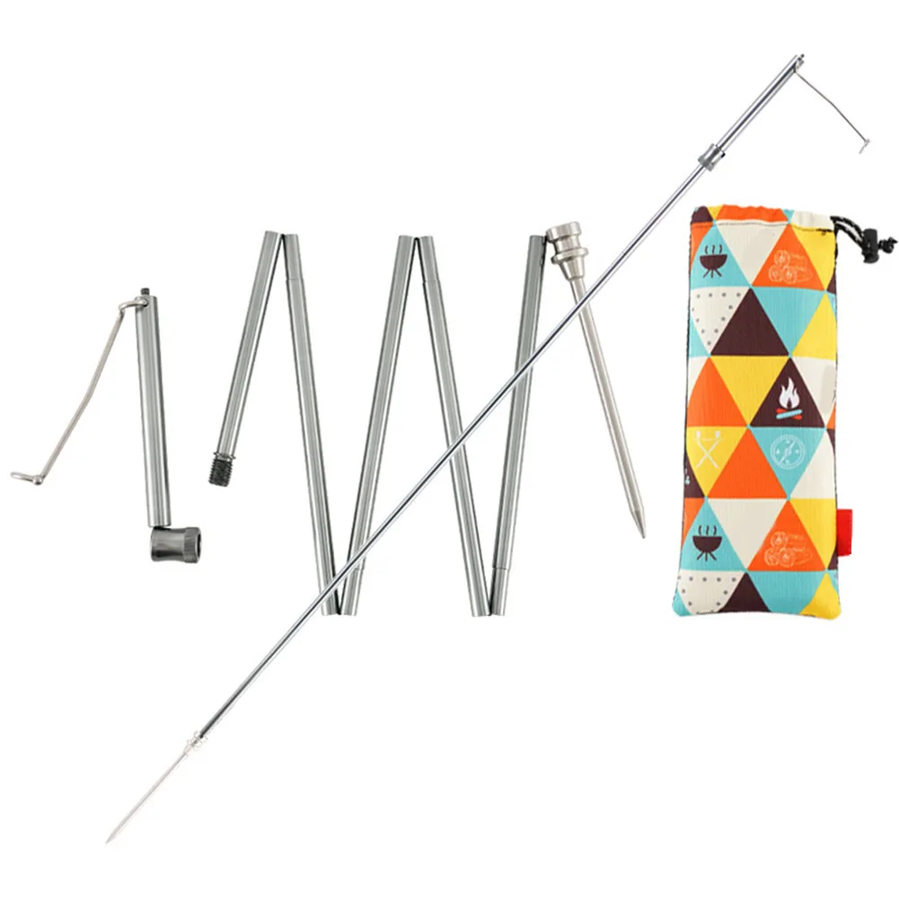 Camping Setup Aluminum Light Pole Multi-functional Camping Tool 304 Stainless Steel Nails Concave Shape For Friction
Camping Setup Aluminum Light Pole Multi-functional Camping Tool 304 Stainless Steel Nails Concave Shape For Friction