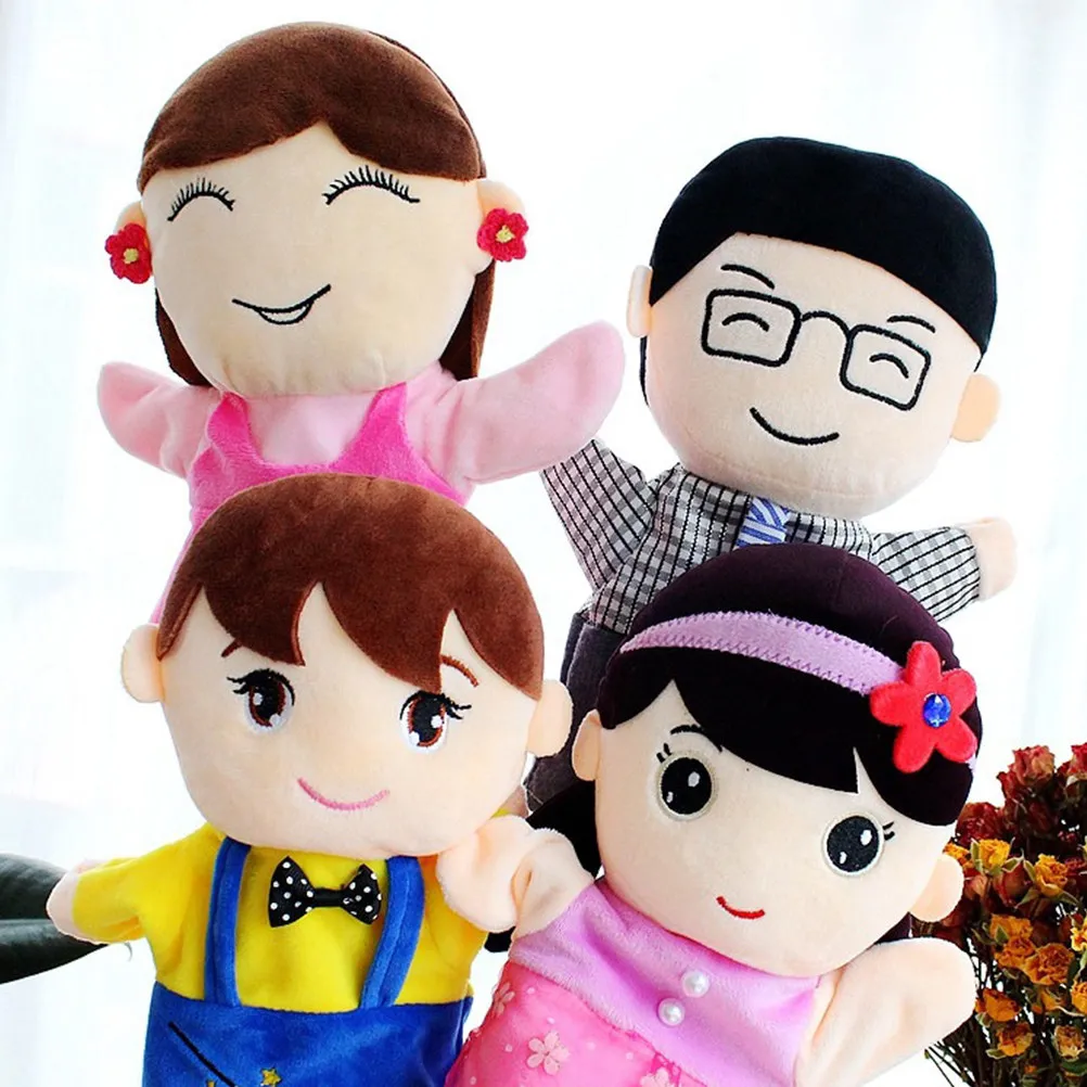 1Pcs Cartoon Hand Puppet Adorable Family Hand Plaything for Storytelling Interactive Educational Kid Toy
1Pcs Cartoon Hand Puppet Adorable Family Hand Plaything for Storytelling Interactive Educational Kid Toy