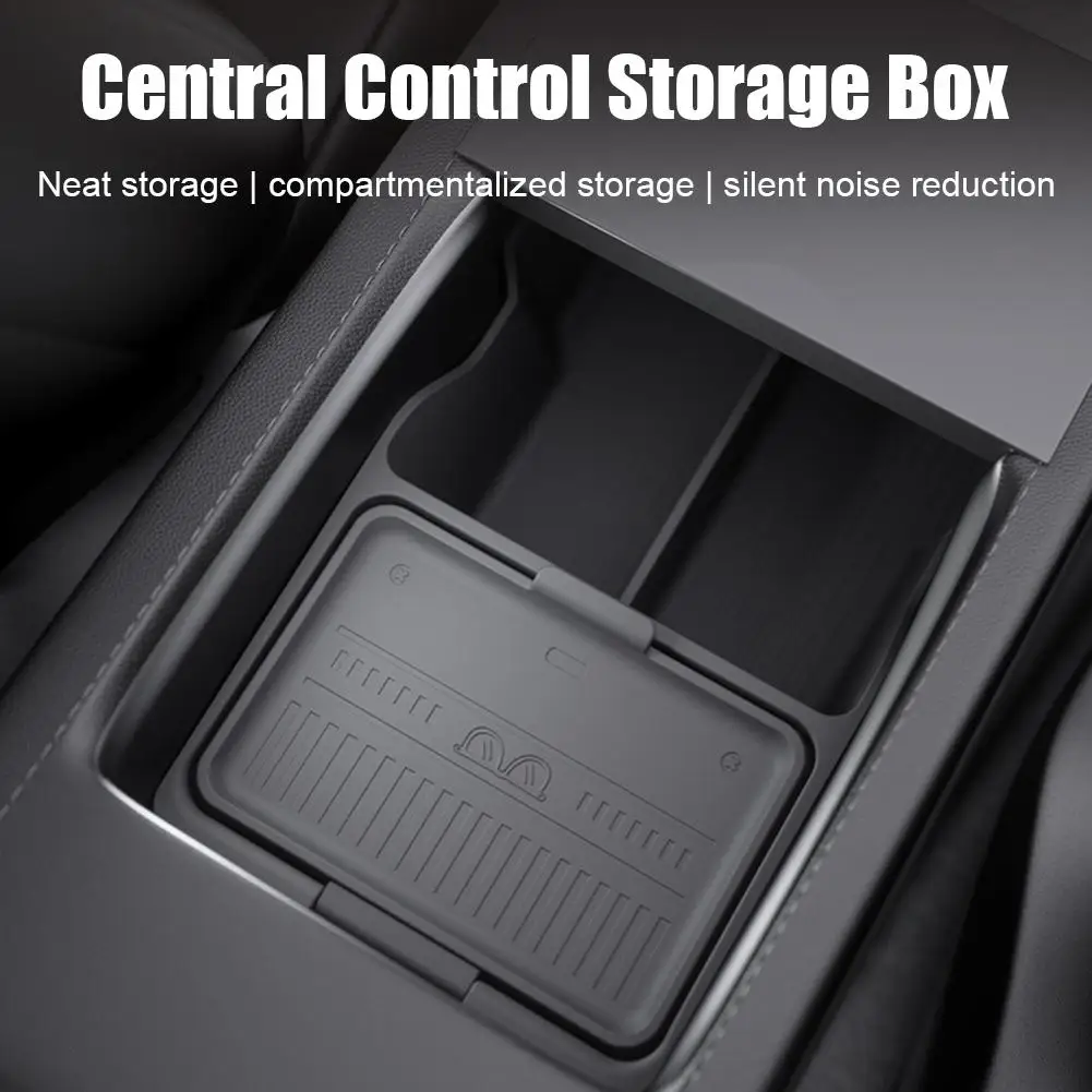 TPE Material Dual-Layer Center Console Organizer Tray Armrest Hidden Storage Box For Tesla For Model Y For Juniper 2025 M2D0
TPE Material Dual-Layer Center Console Organizer Tray Armrest Hidden Storage Box For Tesla For Model Y For Juniper 2025 M2D0