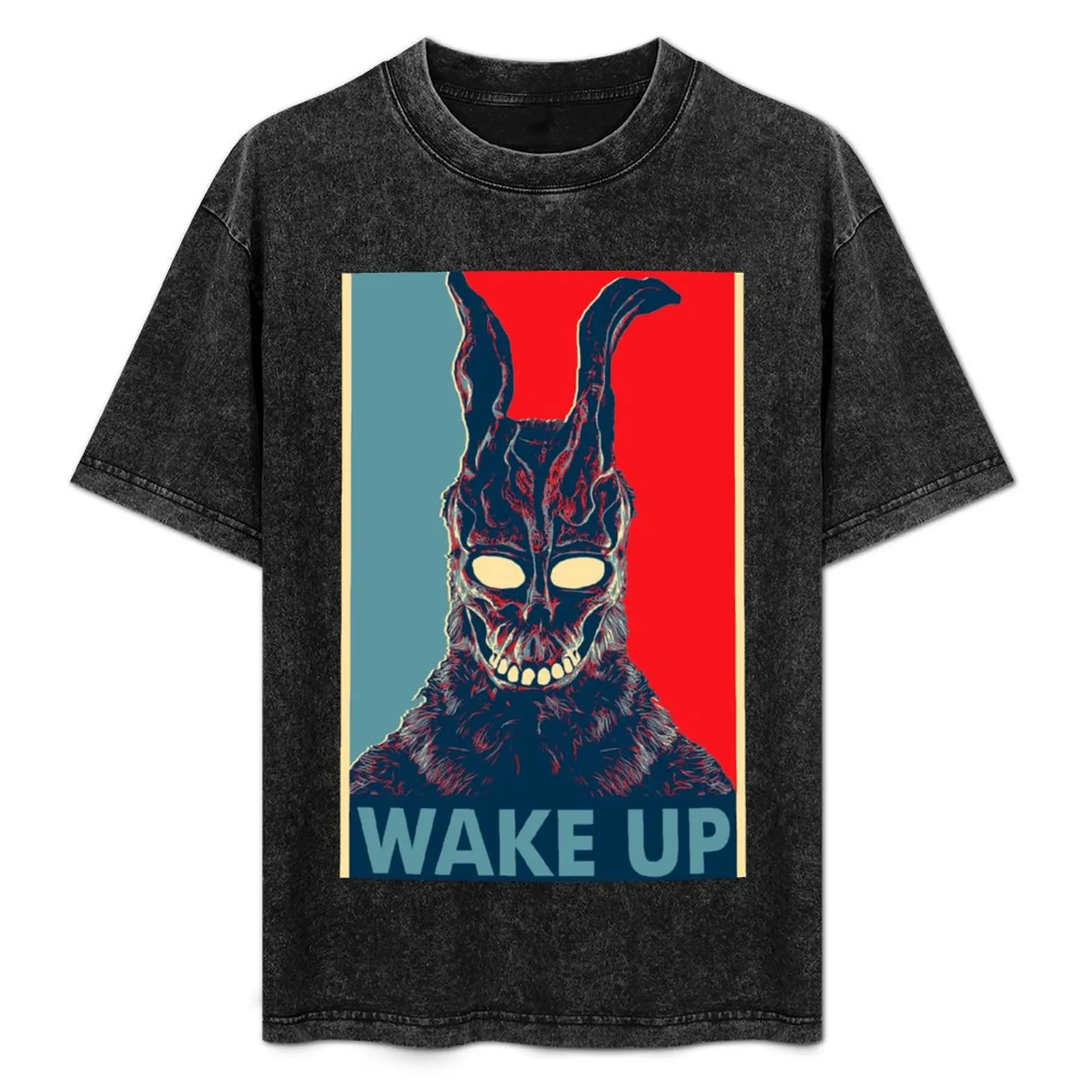 Wake Up Donnie Darko Poster T-Shirt summer top vintage clothes anime funny t shirts men
Wake Up Donnie Darko Poster T-Shirt summer top vintage clothes anime funny t shirts men
